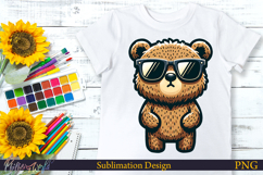 Cute animal in Sunglasses | Summer Vibes | Bear Product Image 1