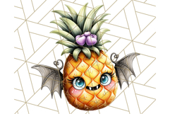 Summerween Tropical Treats Clipart PNG, Halloween Desserts Product Image 4