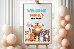 Baby Shower Welcome Sign Template 102 Product Image 1