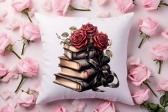 Gothic Valentines Day Clipart, Valentine Skeleton Product Image 4