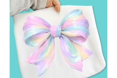Brushstroke Easter Bow PNG, Hand-painted Easter Bow PNG Product Image 4