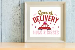 Special delivery hugs & kisses love SVG Product Image 3