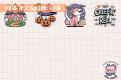 Halloween Cute Kawaii Clipart Bundle Sublimation 28 PNG Product Image 4