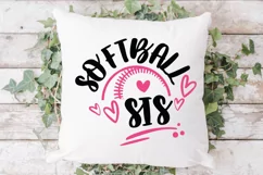 Softball sister svg, softball shirt svg, softball svg Product Image 3