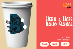 Herb &amp; Haze Boho Floral Monogram Product Image 1