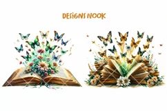 Butterflies Clipart, Butterfly Sublimation, Butterfly PNG Product Image 4