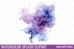Watercolor Splash Clipart Bundle Product Image 5