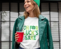 Oh For Luck’s Sake PNG, St Patrick’s Day png St. Pattys Day Product Image 2
