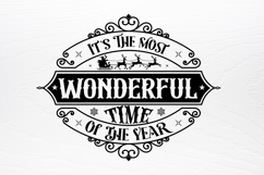 Christmas Vintage Sign SVG Product Image 4