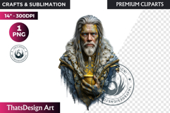 Viking Aesir &amp; Vanir Norse God Illustrations PNG Clipart Product Image 1