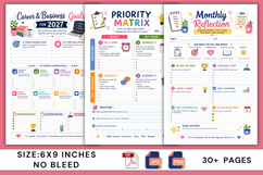 2027 Goal &amp; Productivity Planner Product Image 4