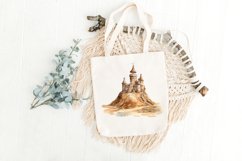 Sandcastle Watercolor Sublimation Bundle Png Product Image 4