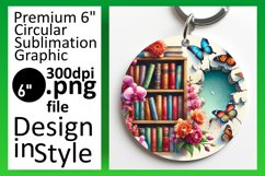 Sleek Round Design Car Coaster PNG , Books Product Image 1