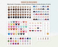 Dad and Baby Clipart Portrait Creator Product Image 4