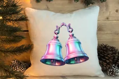 Pink Christmas Fairy Clipart Sublimation, Fairy Christmas Product Image 4