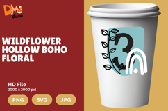Wildflower Hollow Boho Floral Monogram Product Image 1