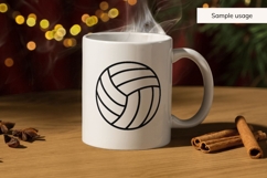 Volleyball SVG, Sports SVG Product Image 4