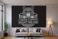 I Need Coffee Right Meow Product Image 2