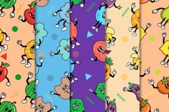 14 Bundle Cute Classic Cartoon Seamless Pattern Backgroud Product Image 4