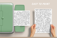 Christmas village coloring games and activities for kids Product Image 4