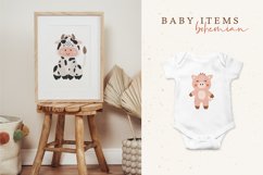 Farm animals clipart, Cute Animals clipart, Farm Clipart Product Image 3