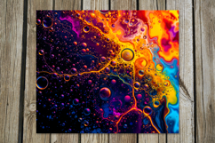 Abstract multicolor | 4 Straight Skinny Tumbler designs PL Product Image 4