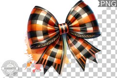 Fall Autumn Coquette Bow - High-Quality Sublimation Design Product Image 1