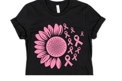 Sunflower &amp; Bow svg | Svg Files for Cricut | Shirt Svg Product Image 1