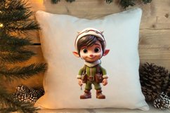 3D Christmas Sublimation Clipart Product Image 4