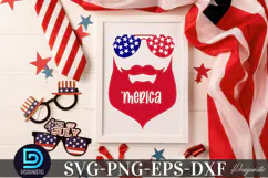 america SVG, 4th of July SVG America Product Image 4