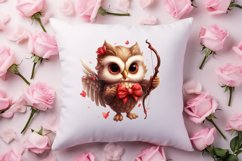Adorable Animals Cupid Valentine Clipart sublimation Product Image 4