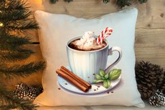 Christmas Coffee Hot Cocoa Sublimation Clipart Product Image 4