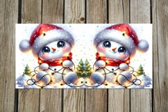 Christmas Snowman | 4 Sublimation Mug designs Product Image 4