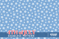 American 4th of July Patriotic Stars Seamless Pattern Bundle Product Image 6