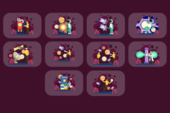 Space and Astronomy Illustration Pack Product Image 4