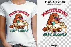 Funny Animal quote png design for T-shirts Product Image 4