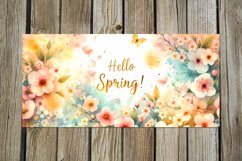 Watercolor flowers | spring Mug design Sublimation design P Product Image 4