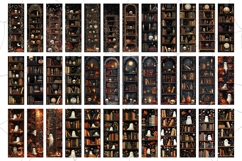 Huge Halloween Bookmark Bundle, Magic Bookmark Designs Product Image 4