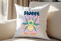 Sweet As Can Bee SVG PNG , Cute Bee T Shirt Product Image 4