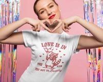 Funny Feral Raccoon Valentines Sarcastic Humor Shirt SVG PNG Product Image 4