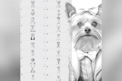30 Procreate Detective Dogs Stamp Brushes Product Image 5