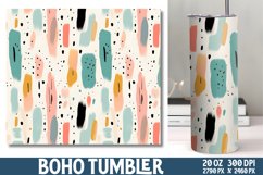 Boho Digital Tumbler Papers Boho Background Bundle Product Image 5