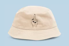 Middle finger with black polish SVG PNG EPS Product Image 4