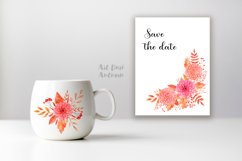 Autumn bouquets, Watercolor fall clipart, Arrangement floral Product Image 4