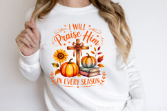 4 Retro Christian Fall Inspirational PNG PNG Sublimation Product Image 4
