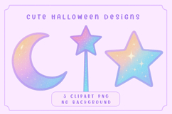 Cute Halloween Clipart PNG Bundle Product Image 7