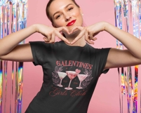 Galentines Girls Club PNG, Retro Girly Valentines day png Product Image 2