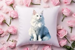Valentine Cats Clipart, Valentine Pets Clipart Product Image 4