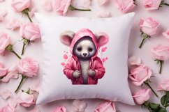 Valentines Day Animals Clipart, Valentines Couple Product Image 4