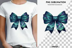 Christmas winter bow png design for T-shirts Product Image 4
